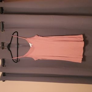 Super cute Forever 21 mini dress spaghetti strap size 3x, color: pink